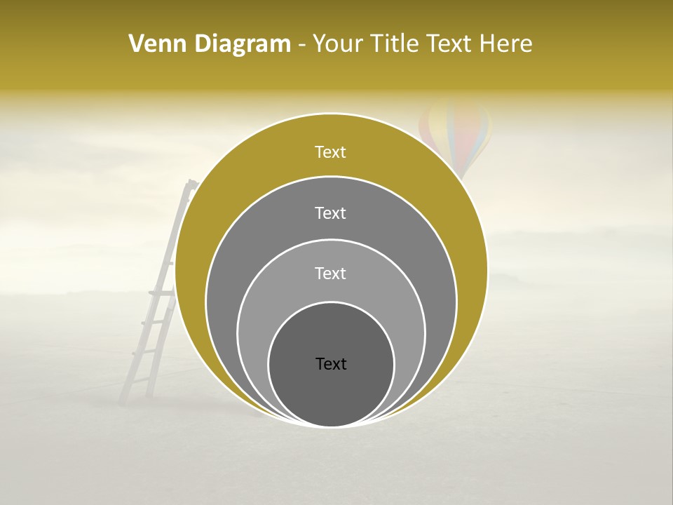 Success Stairs Altitude PowerPoint Template