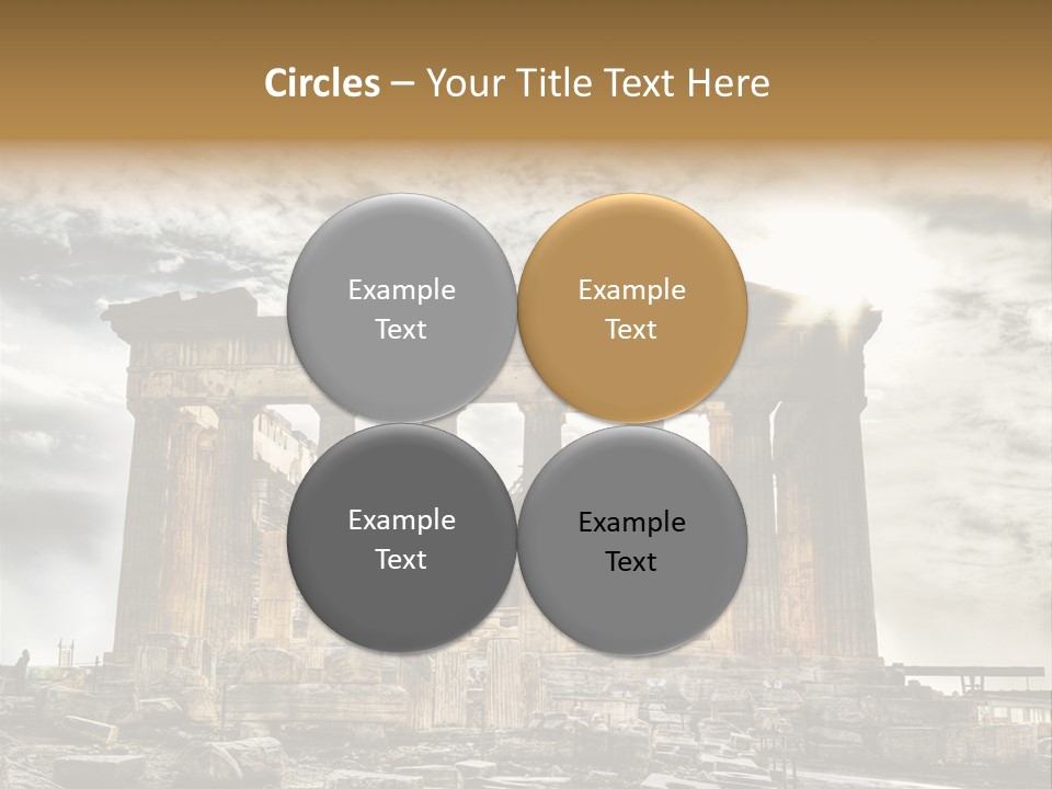 Stadium Hellas Travel PowerPoint Template