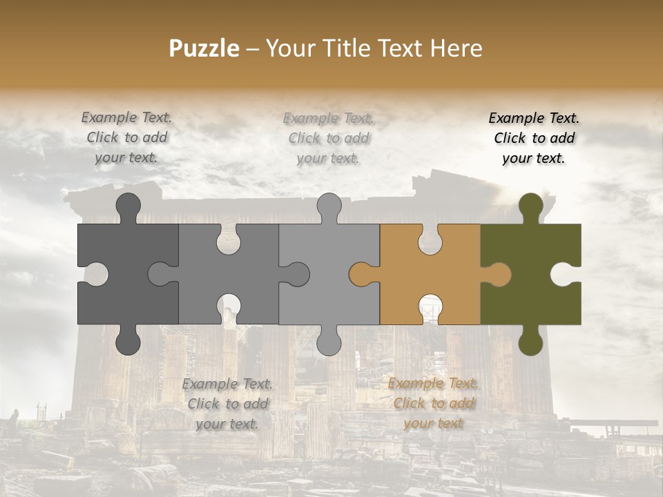 Stadium Hellas Travel PowerPoint Template