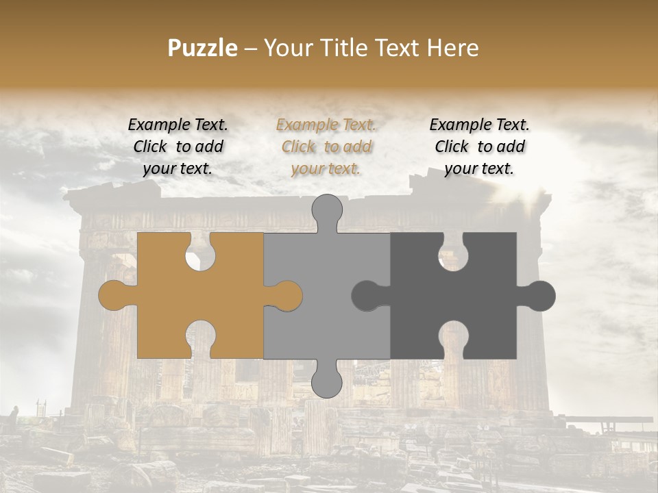 Stadium Hellas Travel PowerPoint Template