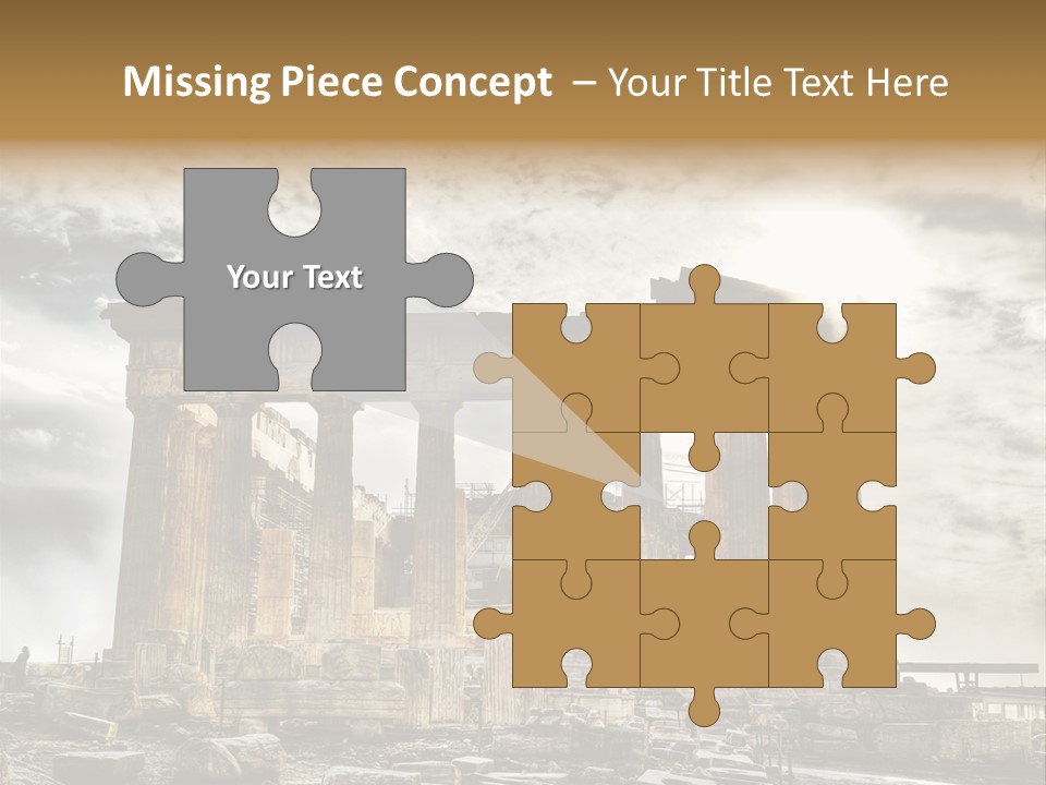 Stadium Hellas Travel PowerPoint Template