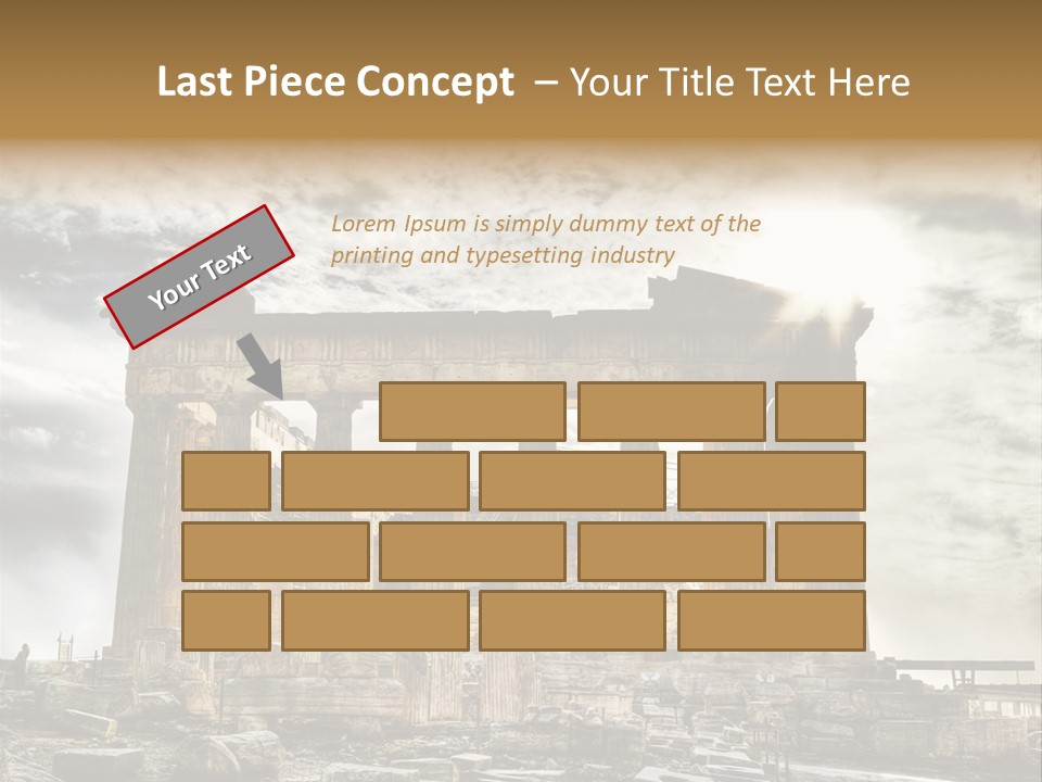 Stadium Hellas Travel PowerPoint Template