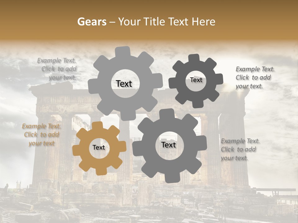 Stadium Hellas Travel PowerPoint Template