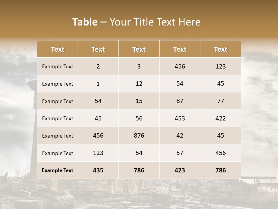 Stadium Hellas Travel PowerPoint Template