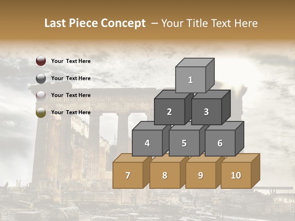 Stadium Hellas Travel PowerPoint Template