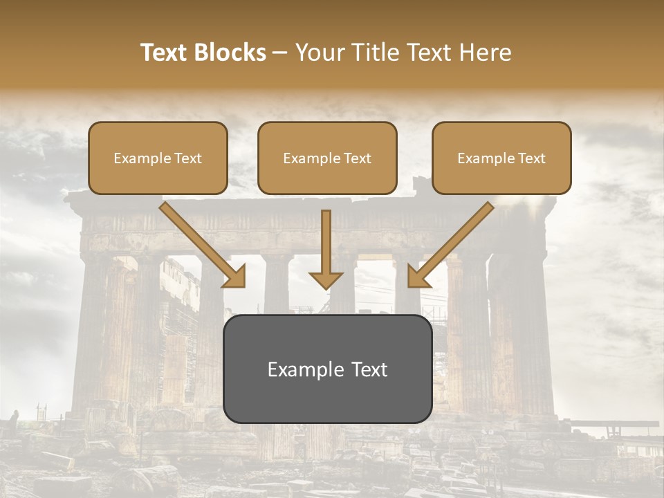 Stadium Hellas Travel PowerPoint Template