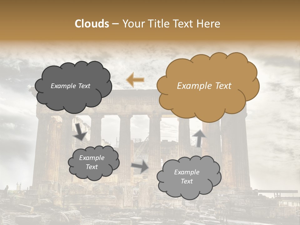 Stadium Hellas Travel PowerPoint Template