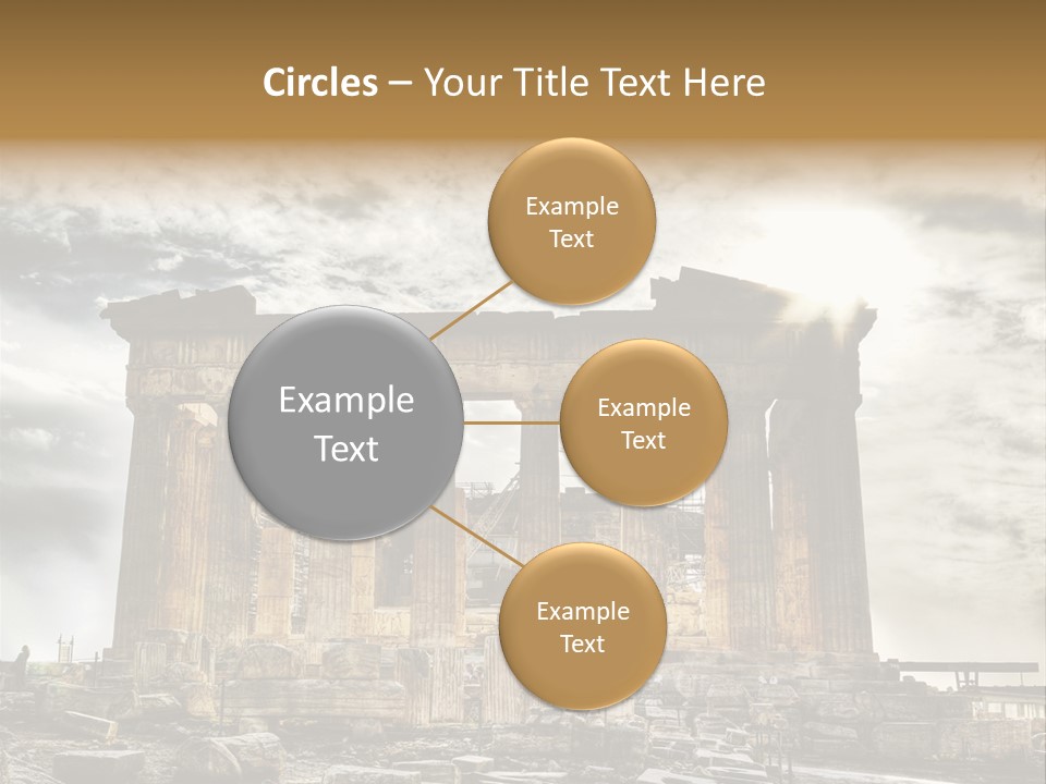 Stadium Hellas Travel PowerPoint Template