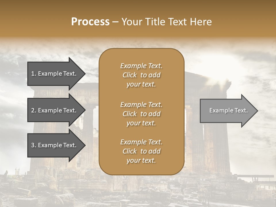 Stadium Hellas Travel PowerPoint Template