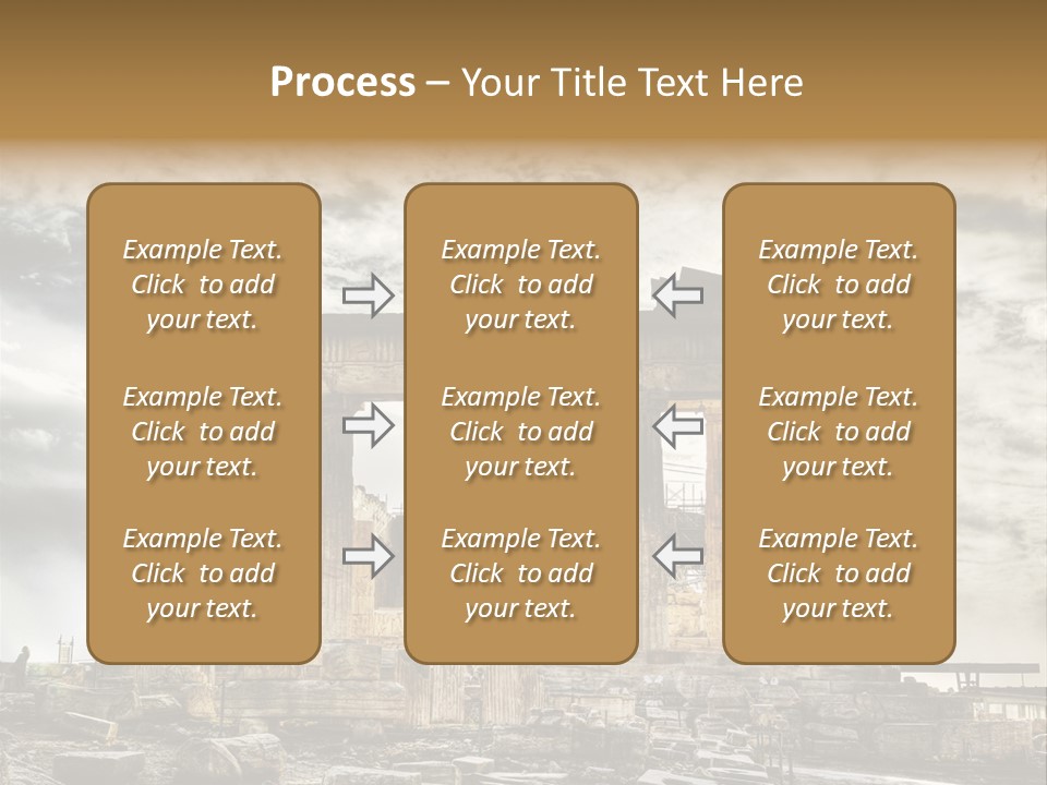 Stadium Hellas Travel PowerPoint Template