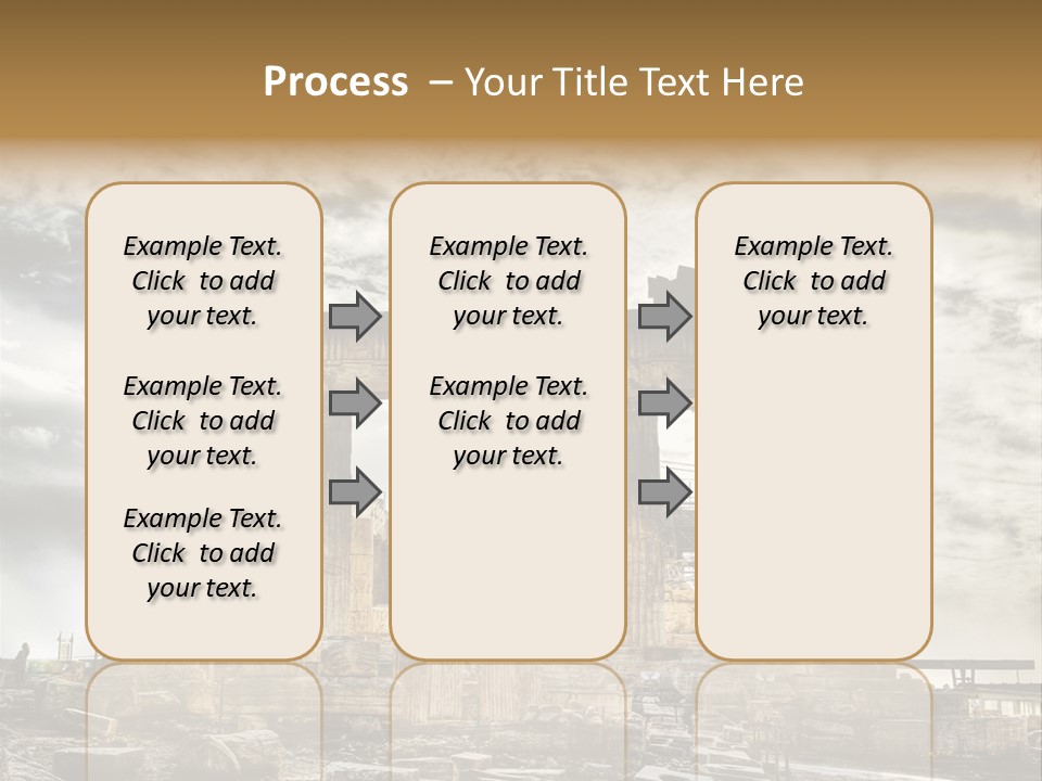 Stadium Hellas Travel PowerPoint Template