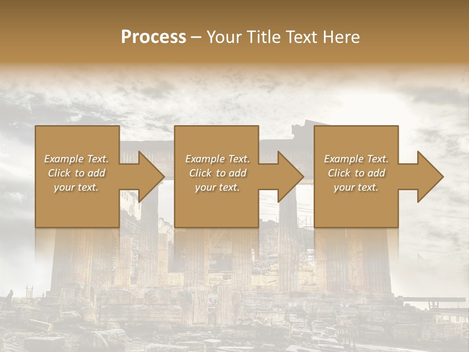 Stadium Hellas Travel PowerPoint Template