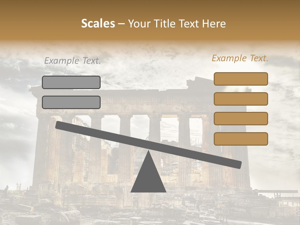 Stadium Hellas Travel PowerPoint Template