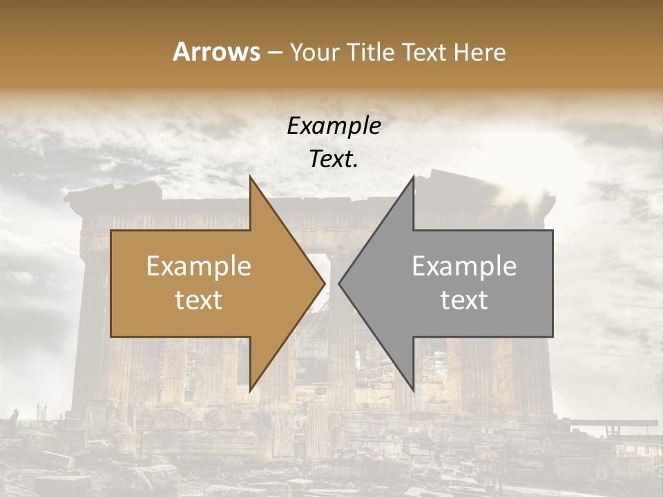 Stadium Hellas Travel PowerPoint Template