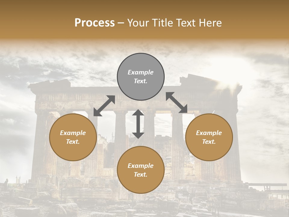 Stadium Hellas Travel PowerPoint Template