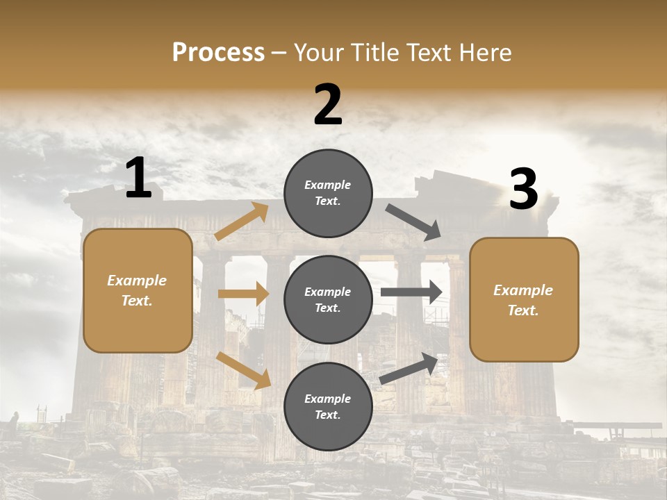 Stadium Hellas Travel PowerPoint Template