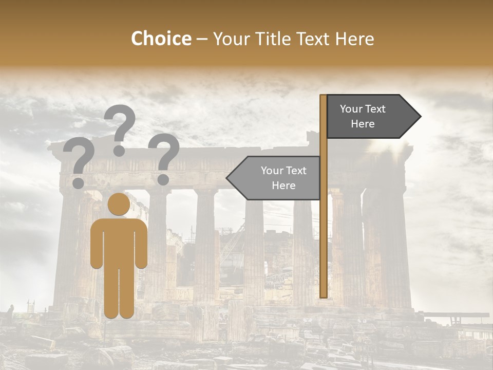 Stadium Hellas Travel PowerPoint Template