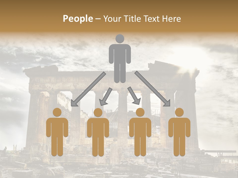 Stadium Hellas Travel PowerPoint Template