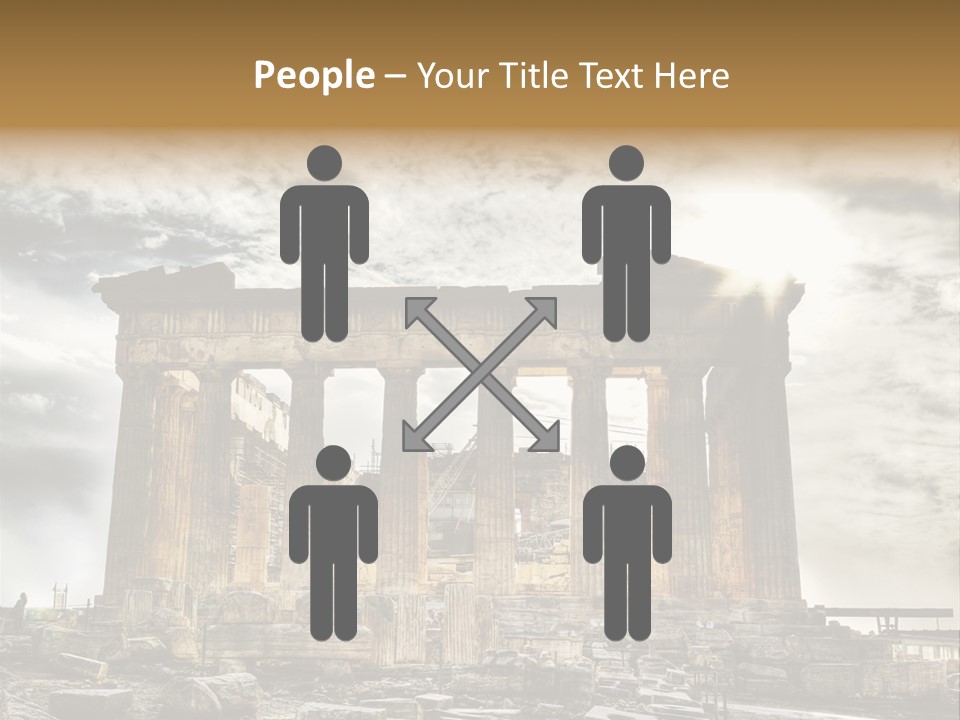 Stadium Hellas Travel PowerPoint Template