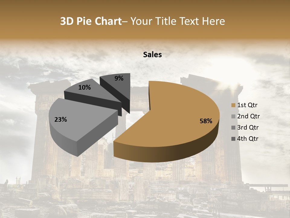 Stadium Hellas Travel PowerPoint Template