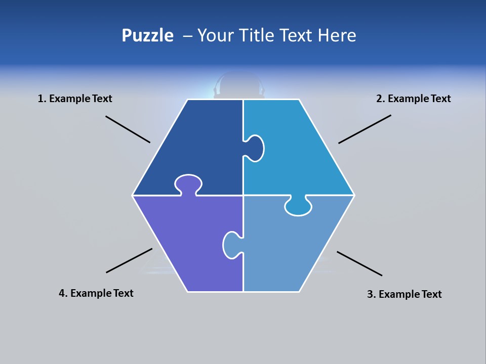 Entertainment Loud Hand PowerPoint Template