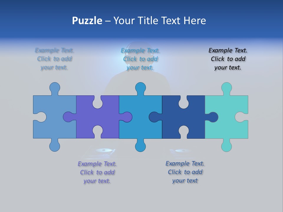 Entertainment Loud Hand PowerPoint Template