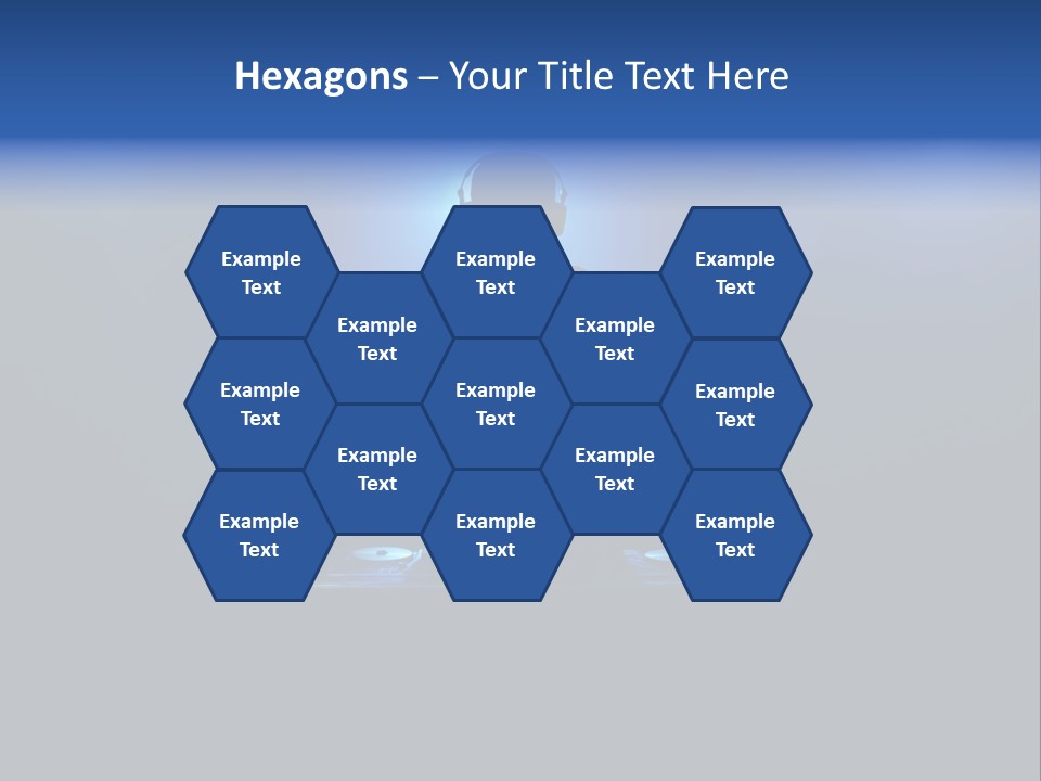 Entertainment Loud Hand PowerPoint Template