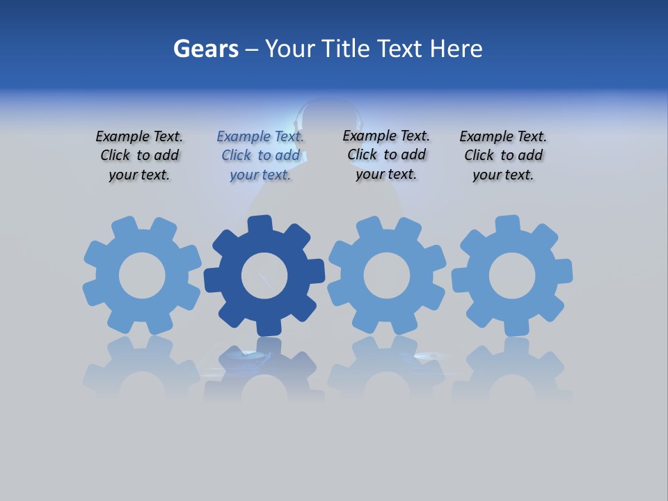 Entertainment Loud Hand PowerPoint Template