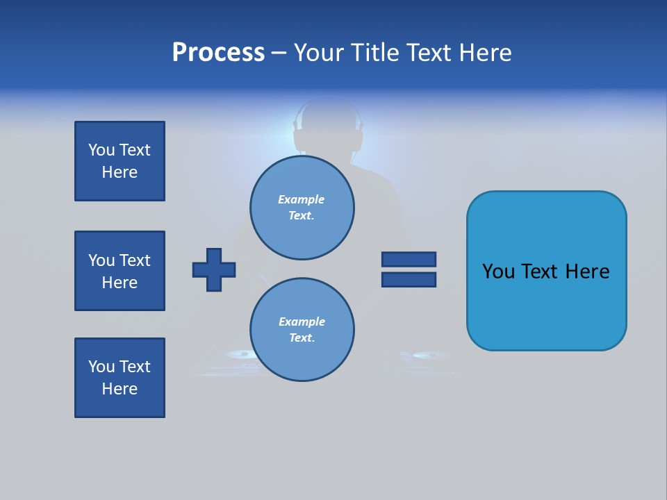Entertainment Loud Hand PowerPoint Template