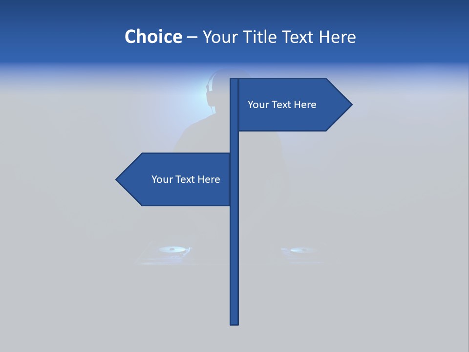 Entertainment Loud Hand PowerPoint Template