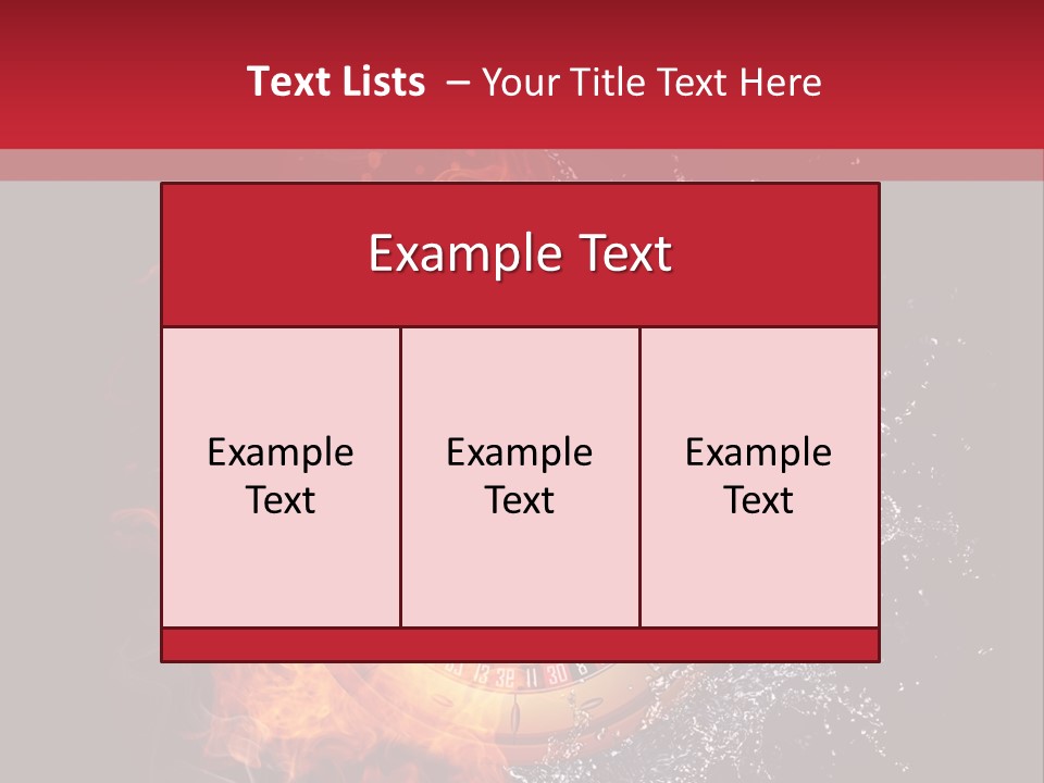 Background Burnt Gambling PowerPoint Template