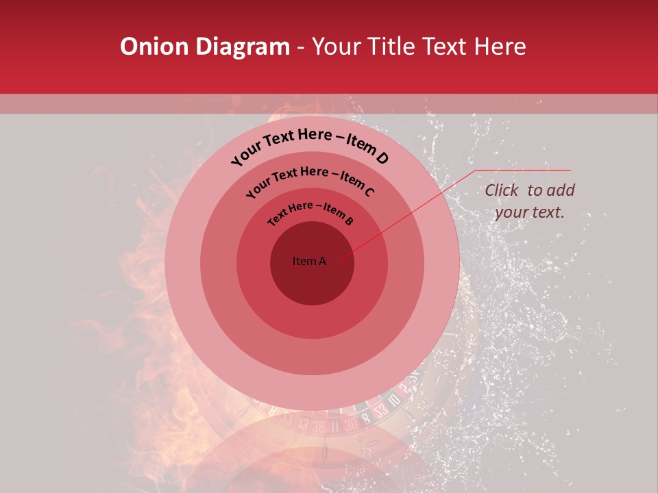 Background Burnt Gambling PowerPoint Template