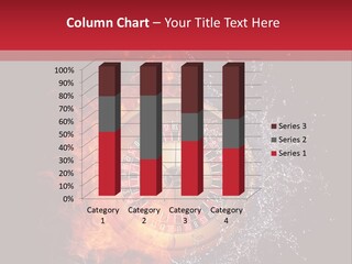 Background Burnt Gambling PowerPoint Template