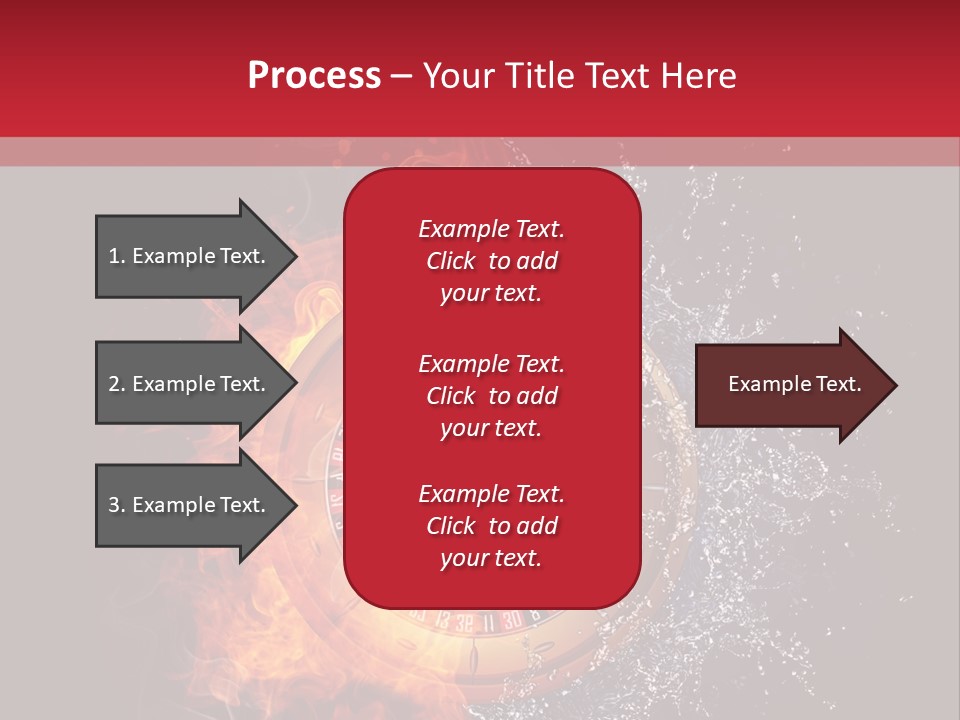 Background Burnt Gambling PowerPoint Template