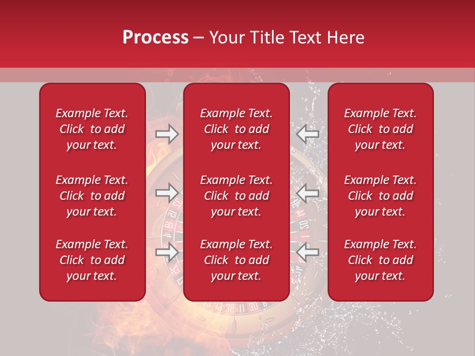 Background Burnt Gambling PowerPoint Template