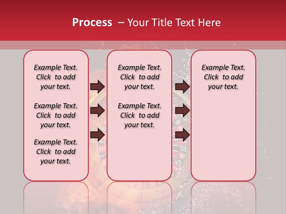 Background Burnt Gambling PowerPoint Template