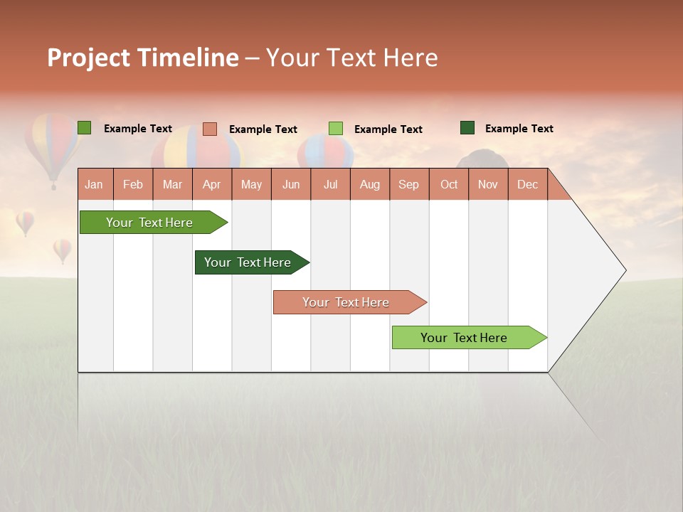 Rucksack Ball Hot PowerPoint Template