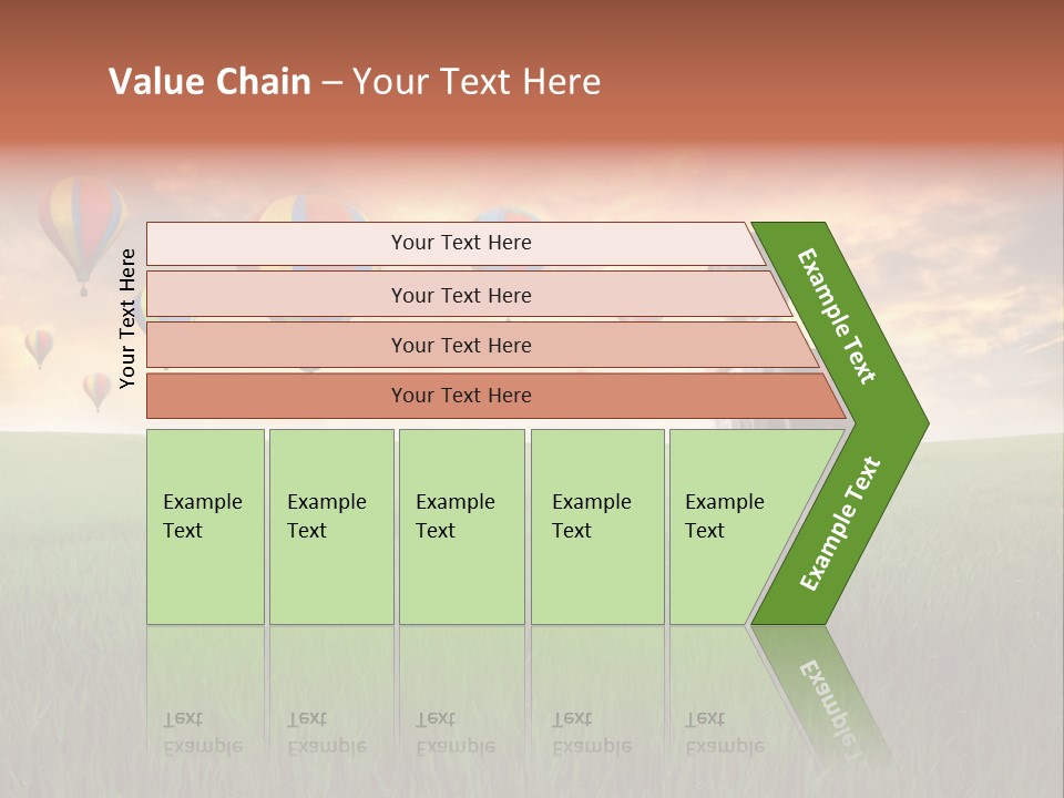 Rucksack Ball Hot PowerPoint Template