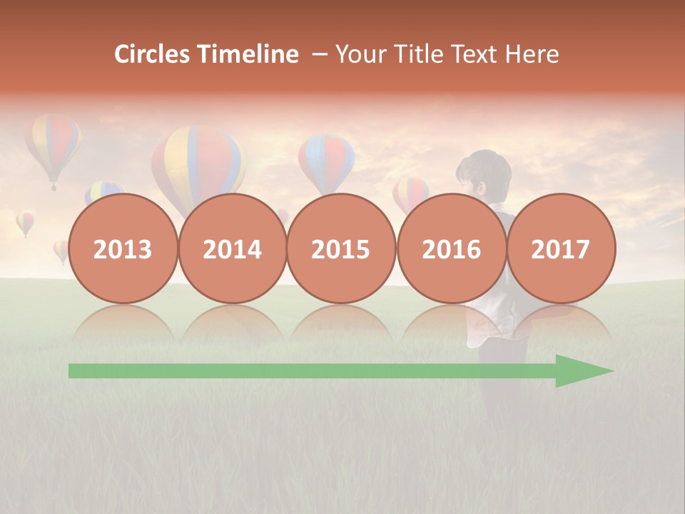 Rucksack Ball Hot PowerPoint Template