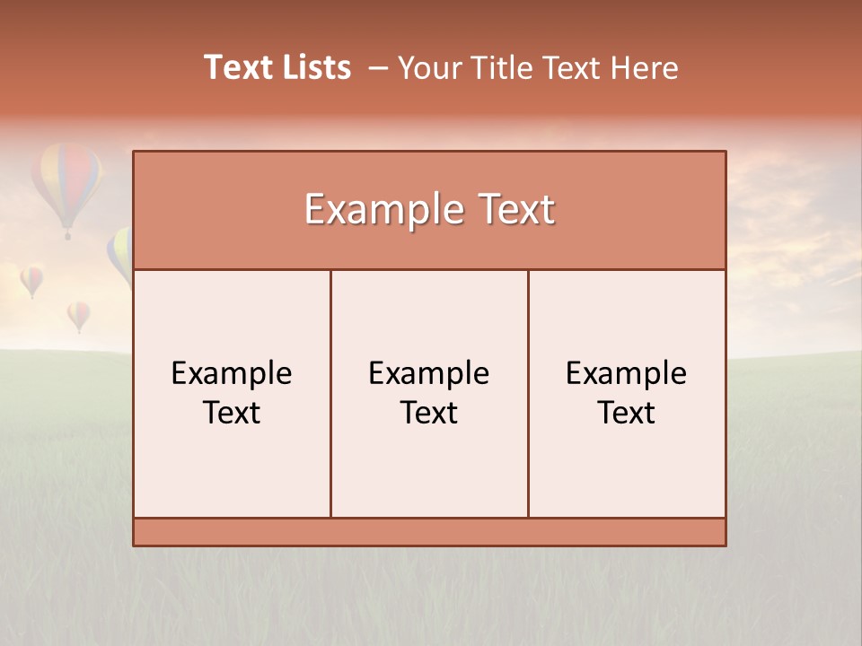 Rucksack Ball Hot PowerPoint Template