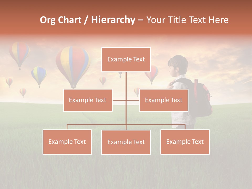 Rucksack Ball Hot PowerPoint Template