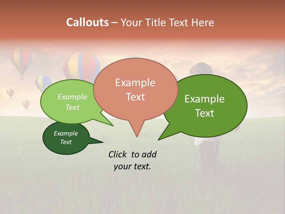 Rucksack Ball Hot PowerPoint Template