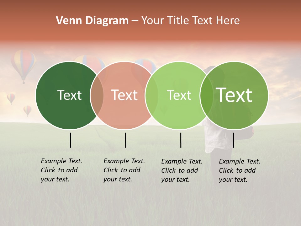 Rucksack Ball Hot PowerPoint Template