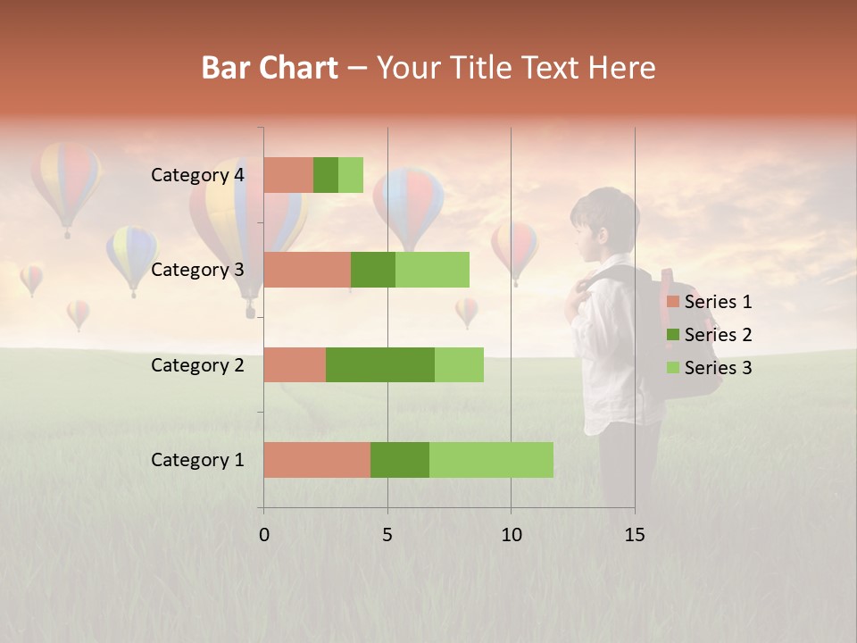 Rucksack Ball Hot PowerPoint Template