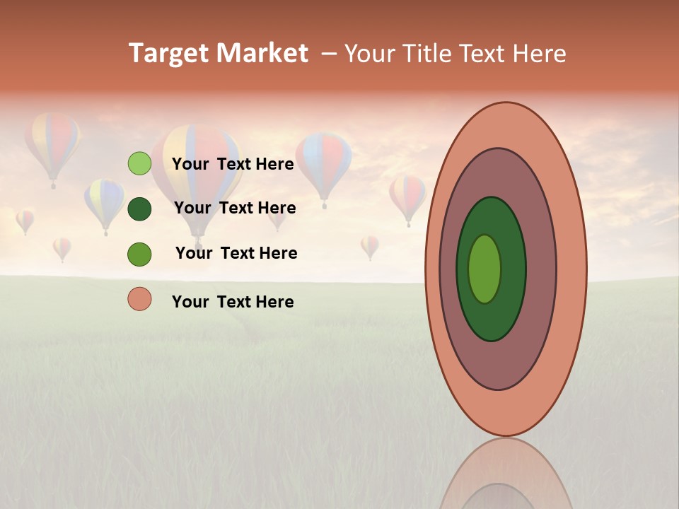 Rucksack Ball Hot PowerPoint Template