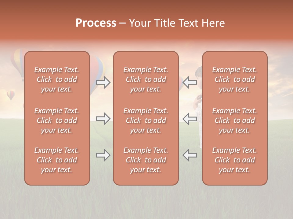 Rucksack Ball Hot PowerPoint Template