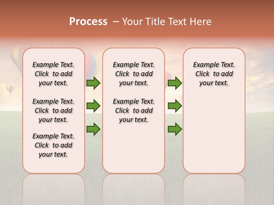 Rucksack Ball Hot PowerPoint Template