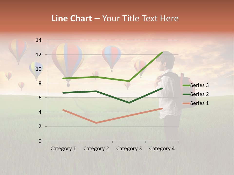 Rucksack Ball Hot PowerPoint Template