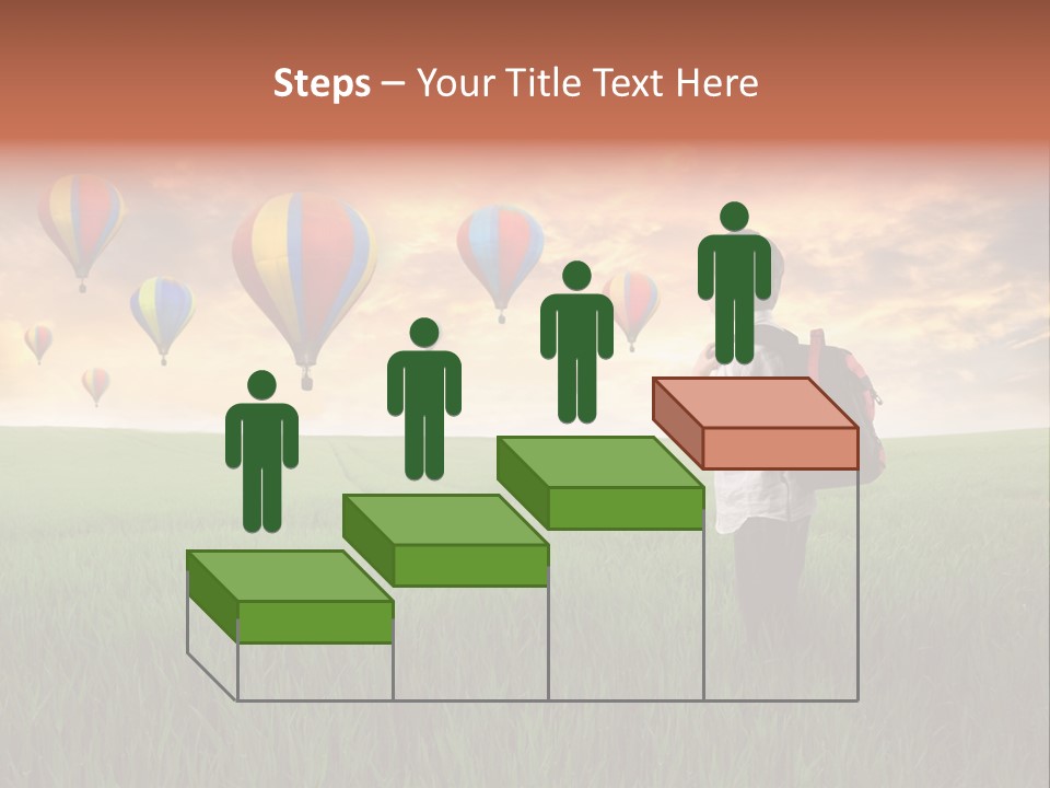 Rucksack Ball Hot PowerPoint Template