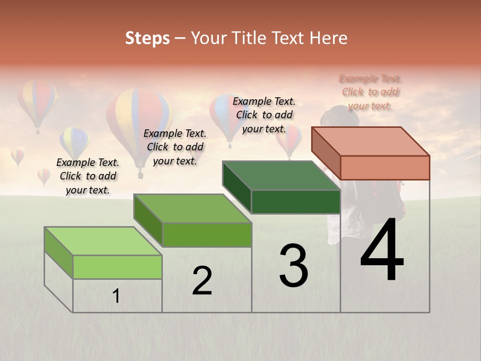 Rucksack Ball Hot PowerPoint Template